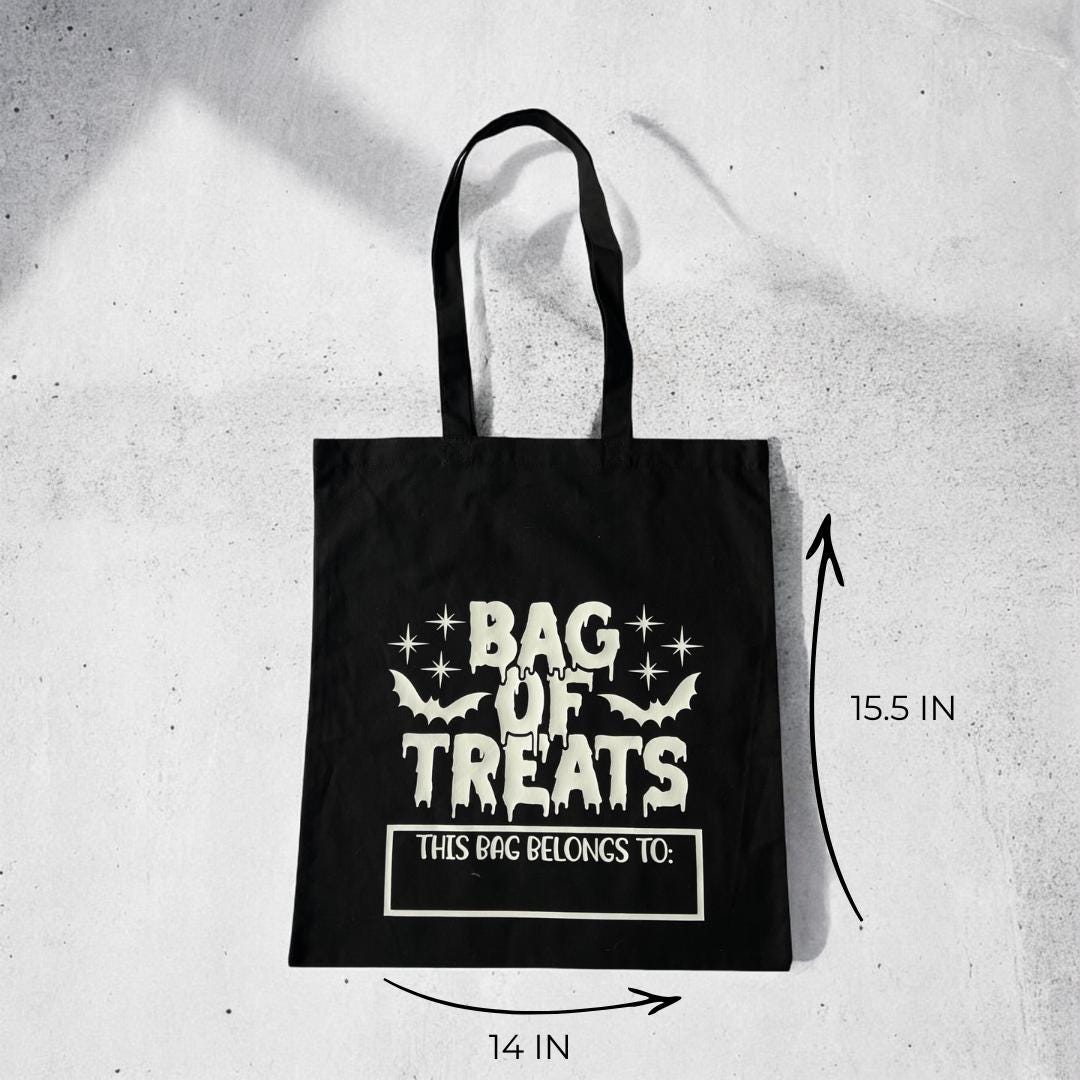 Personalized Trick or Treat Bag