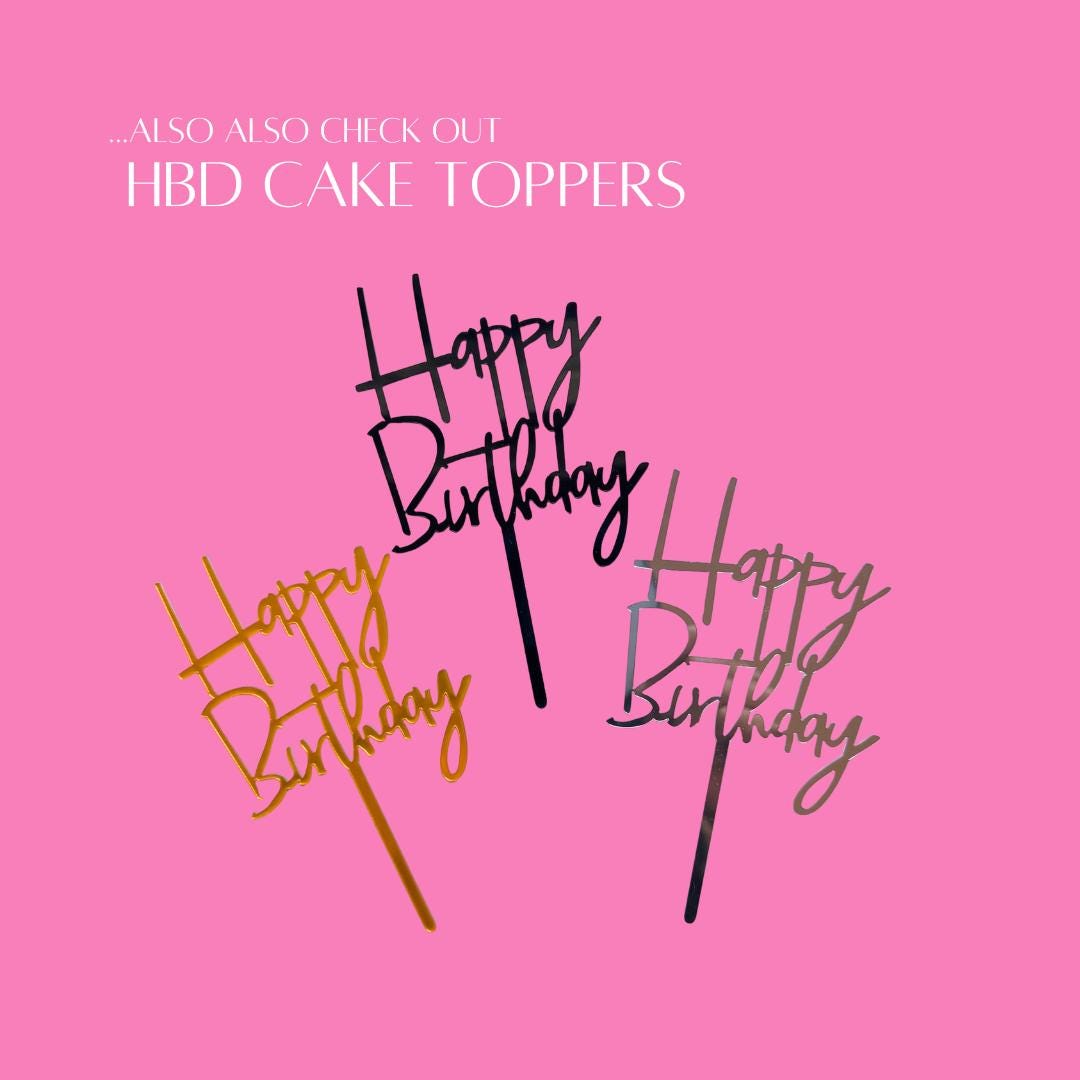 HAPPY BIRTHDAY Party DIY Decorations