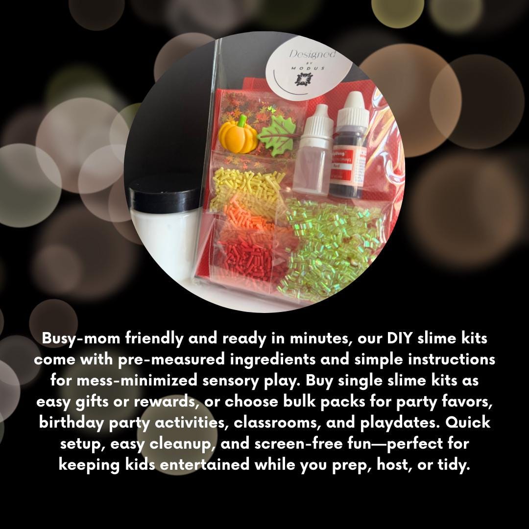Autumn Party Favor Craft Kit for Kids
