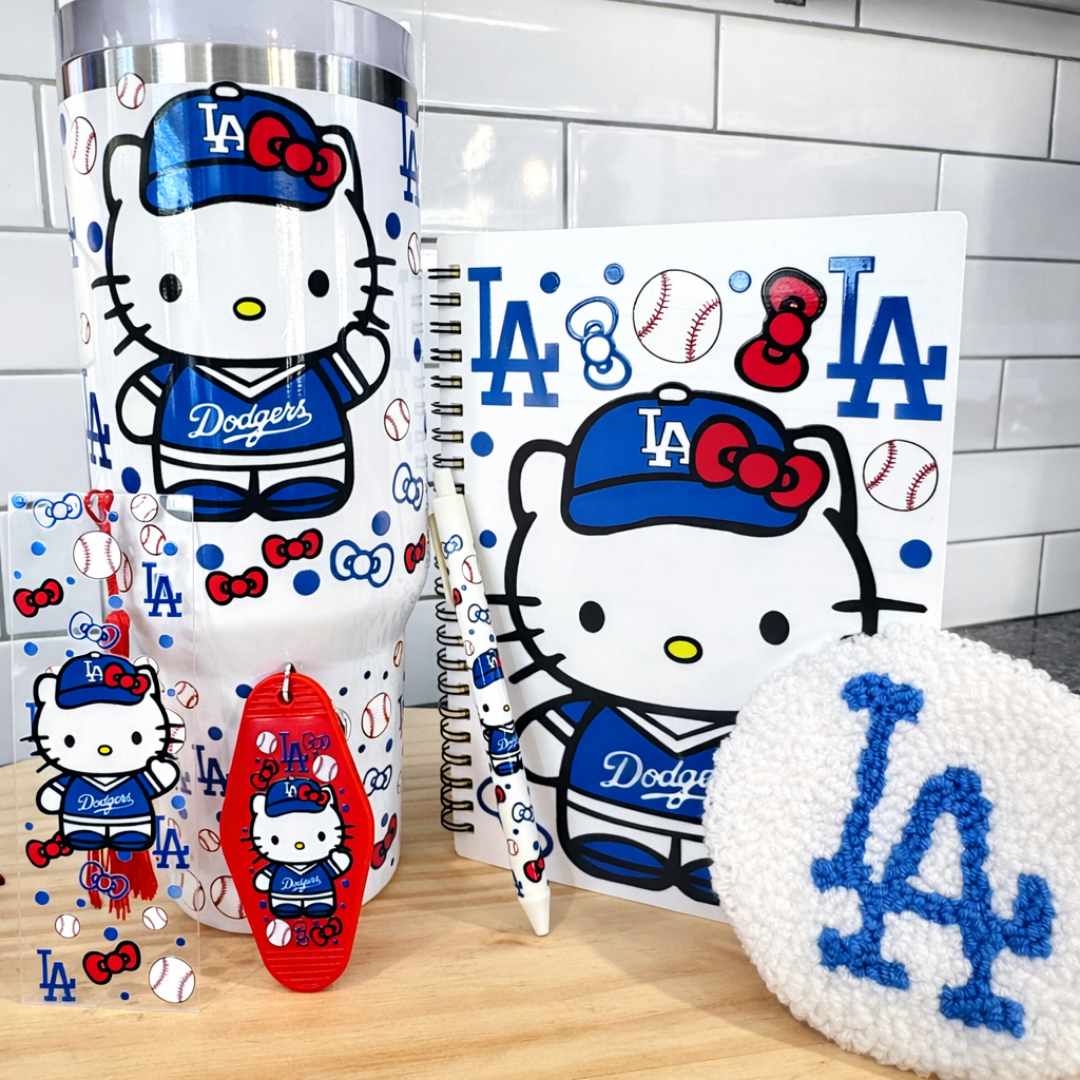 Hello Kitty LA Baseball Championship- Tumbler Set