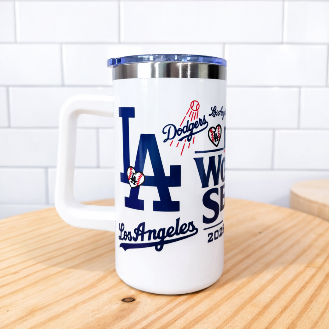 Los Angeles Dodgers World Series Championship -Tumbler Set