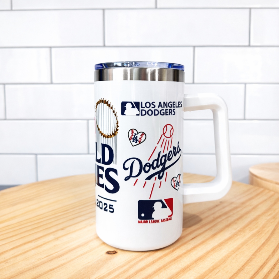 Los Angeles Dodgers World Series Championship -Tumbler Set