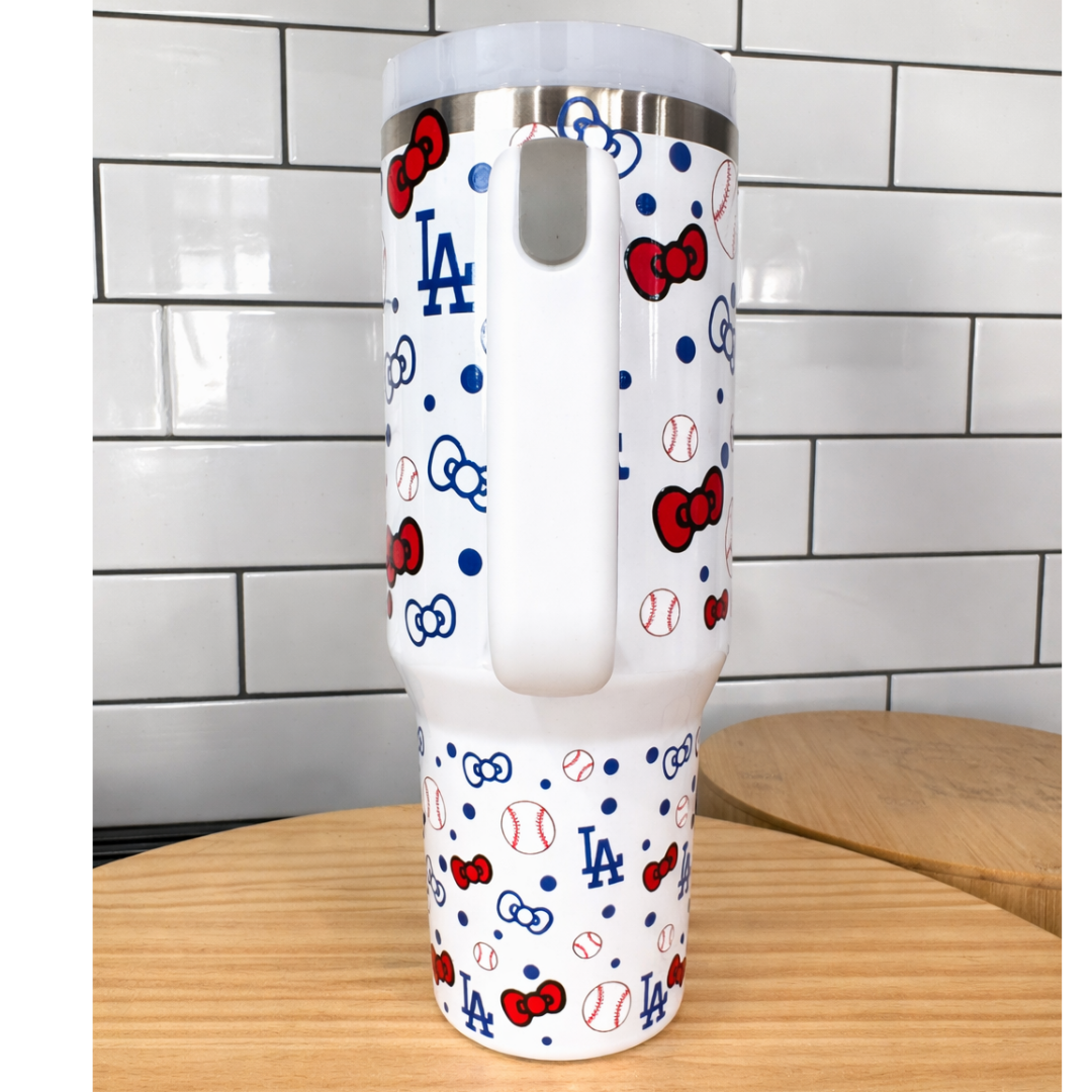 Hello Kitty LA Baseball Championship- Tumbler Set