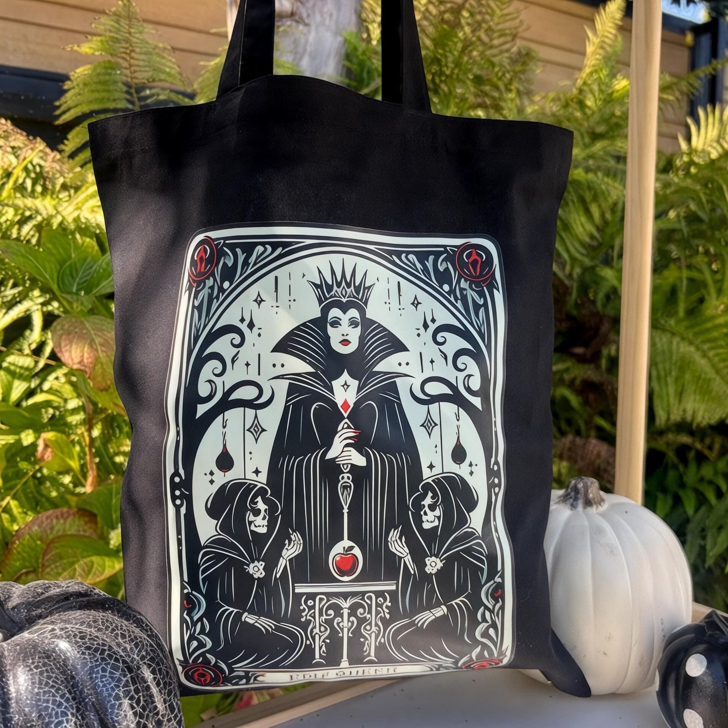 Disney Villain Halloween Tote Evil Queen Halloween Disney Villain Tote Bag Gift for Kids Disney Tote Bag gift idea Villain swag Bag