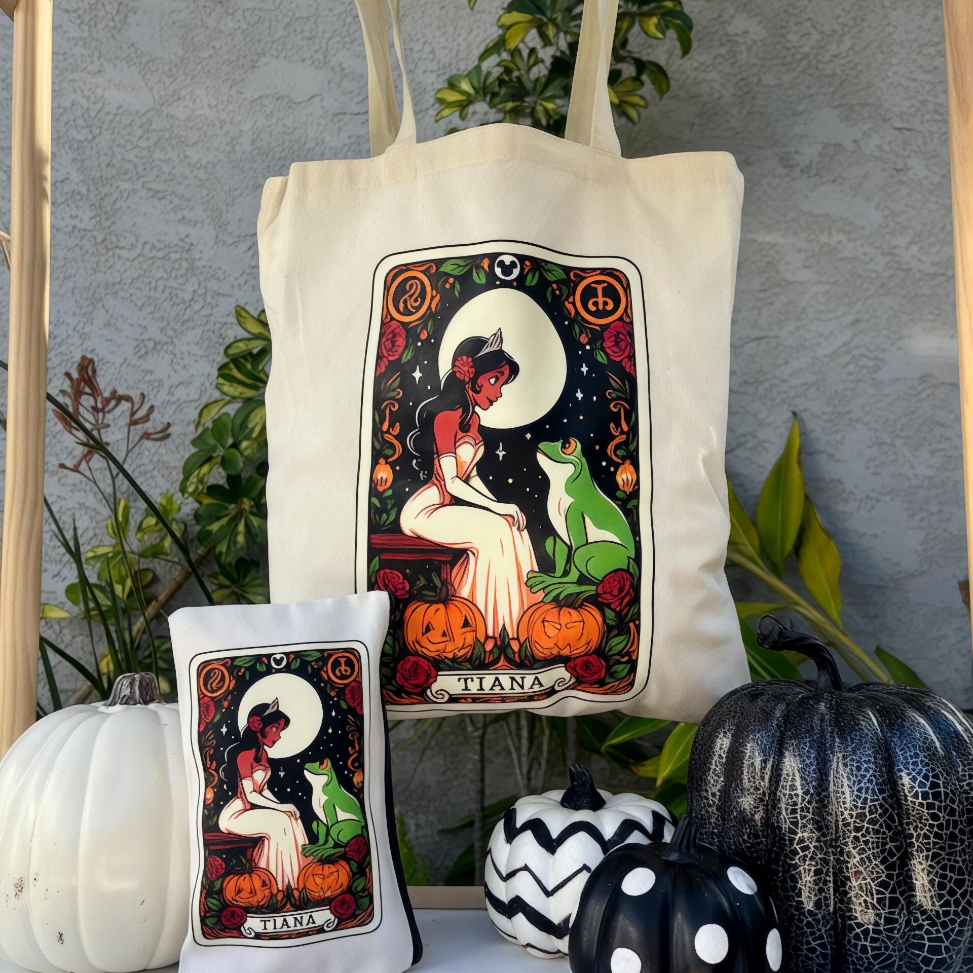 Tarot Deck Character Tote Bag