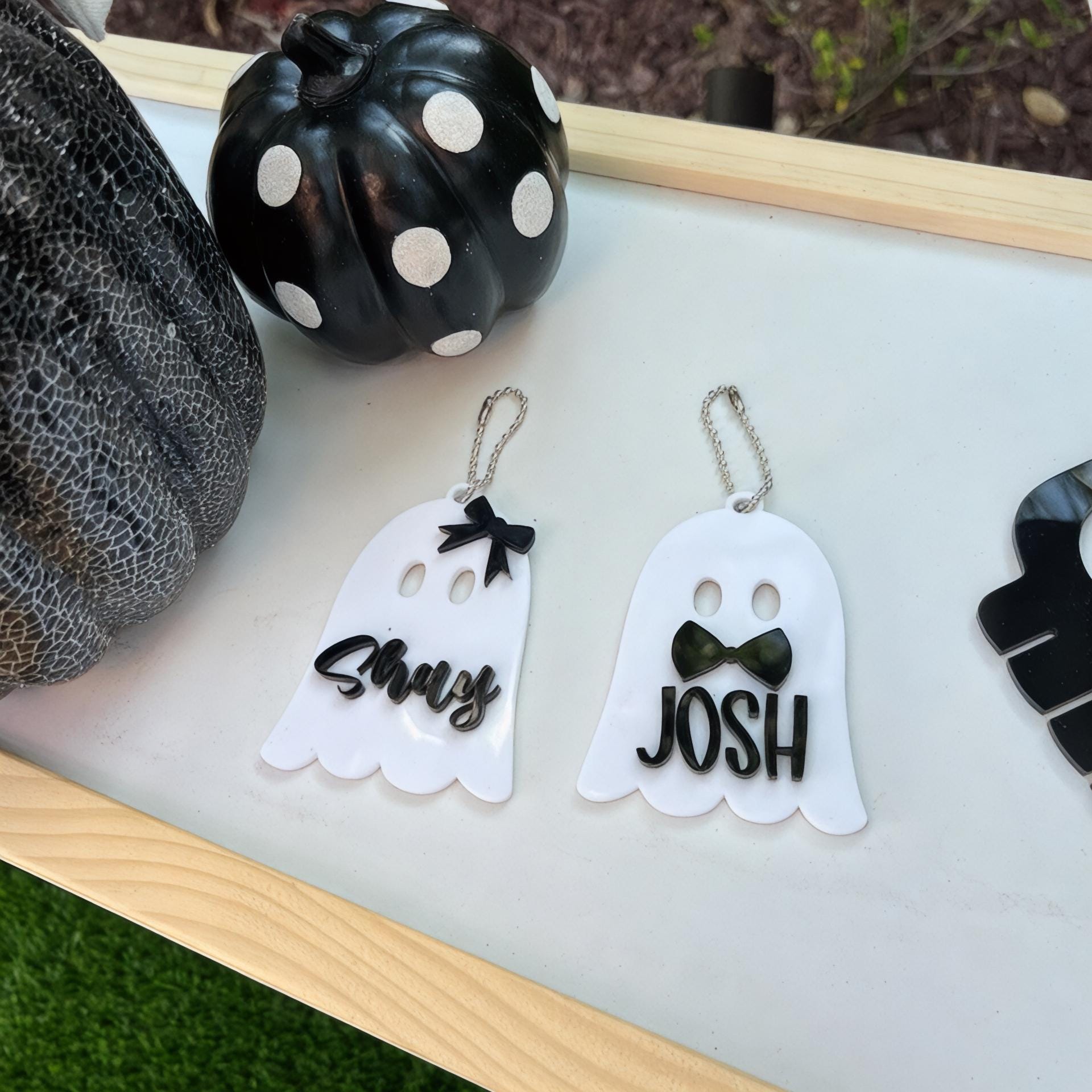 Personalized Acrylic Bag Tag