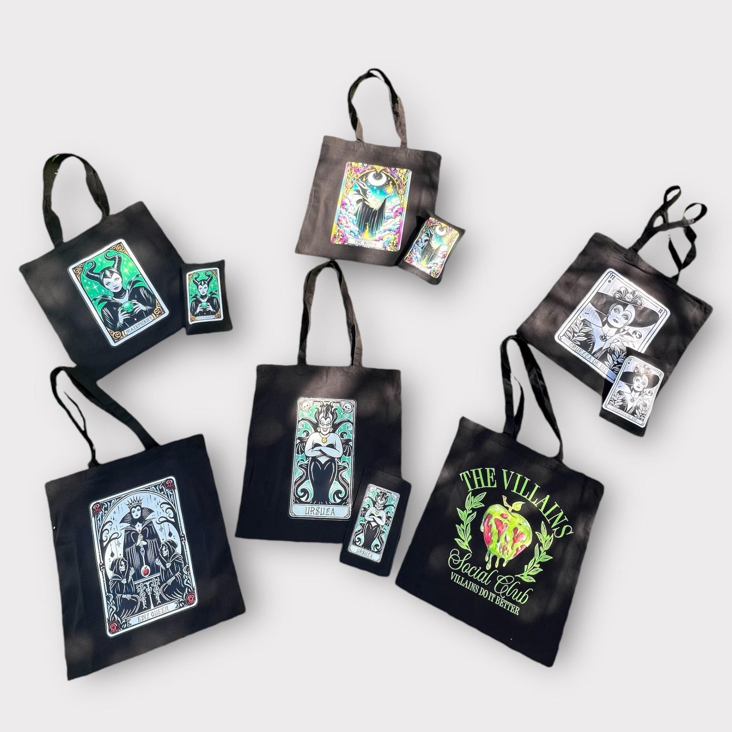 Disney Villain Halloween Tote Evil Queen Halloween Disney Villain Tote Bag Gift for Kids Disney Tote Bag gift idea Villain swag Bag