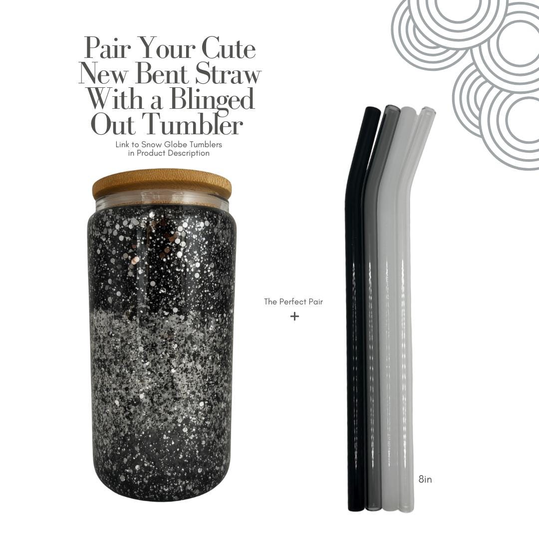 Cup Accessory Glass Straw for 16oz Tumbler