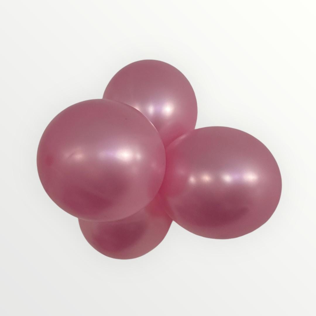 Pink Balloon Garland Kit: Metallic, Hot Pink DIY Arch