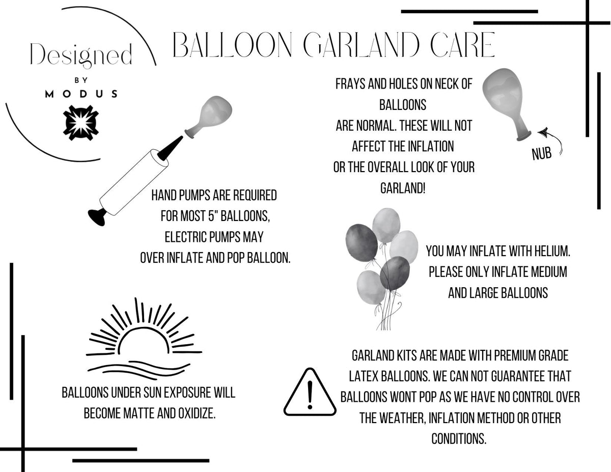 Pink & Purple Balloon Garland Kit: Birthday Party Decor