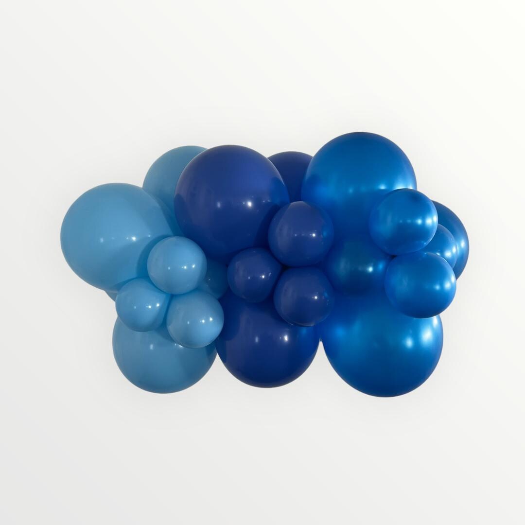 Blue Party Decor  Balloon Arch
