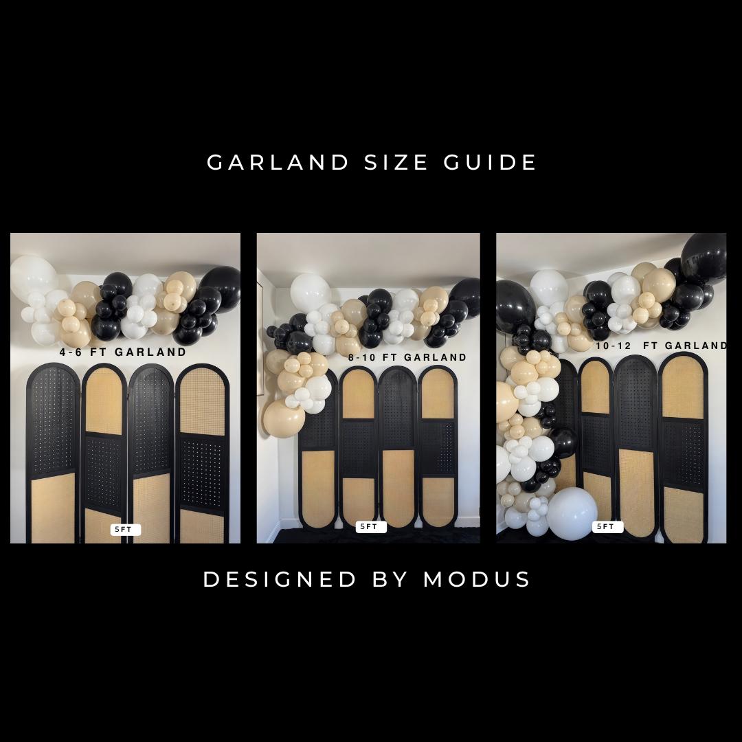 Balloon Garland Arch DIY Measurement Guide