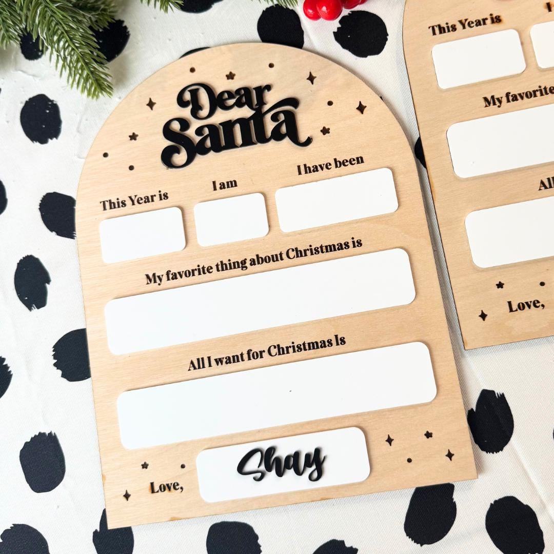 Christmas Letter to Santa