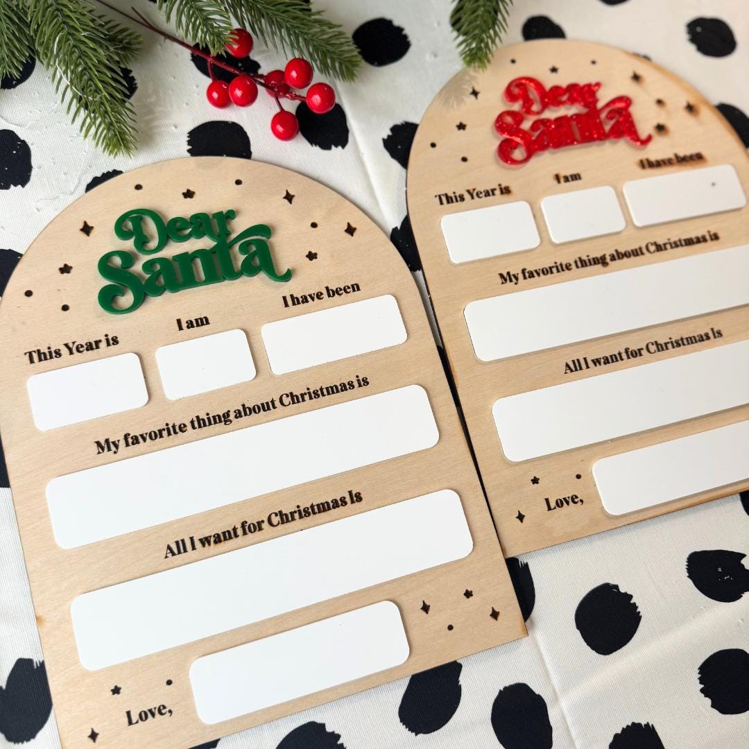 Dear Santa Christmas Kit for Christmas Eve