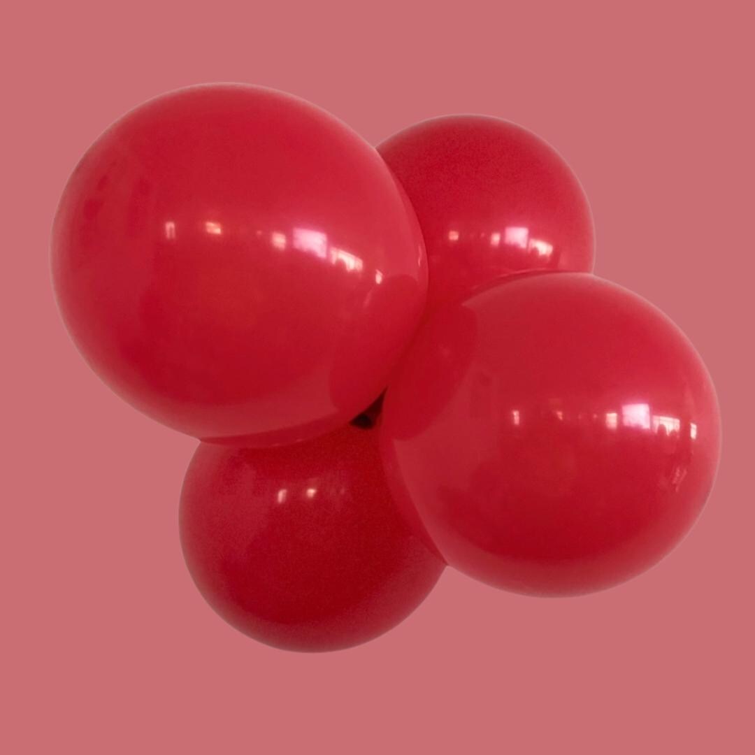 Pink and Red Balloon Garland Kit: Valentine's Day Party Decor