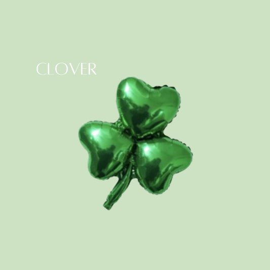Lucky Clover Balloon Party Decor Spring Theme Foil Balloons DIY Decor Balloon Garland  Easter Basket Decor DIY Balloon Garland Spring Party