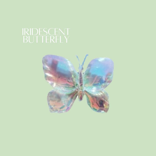 Iridescent Butterfly Foil Balloon: Spring Party DIY Decor
