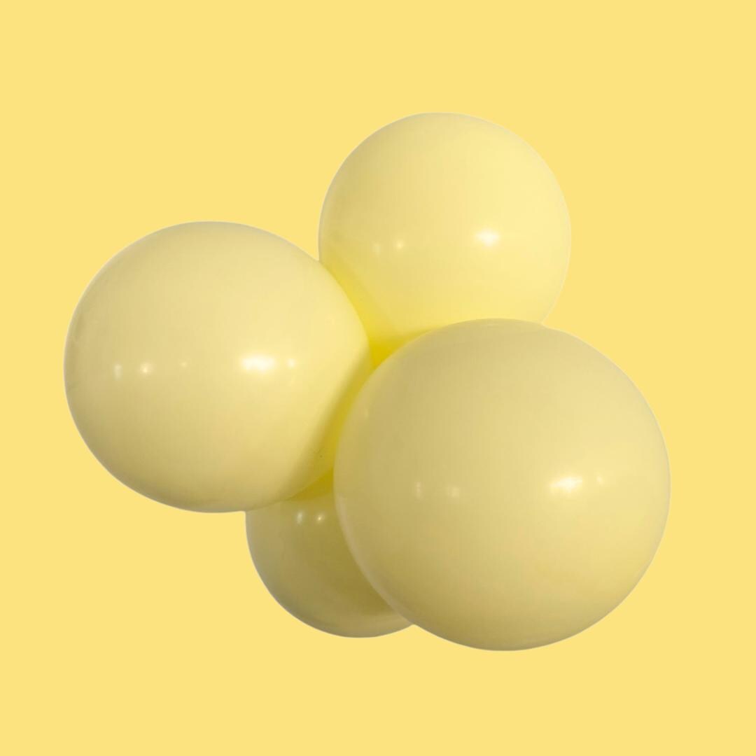 Pastel Balloon Garland Kit: Pink, Yellow, Mint DIY Party Arch