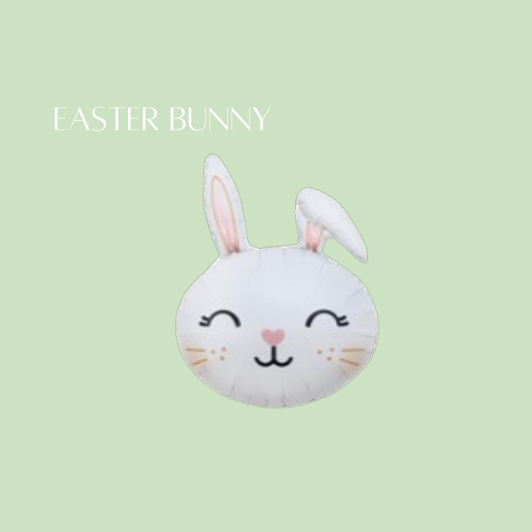 Easter Bunny Mylar Balloon