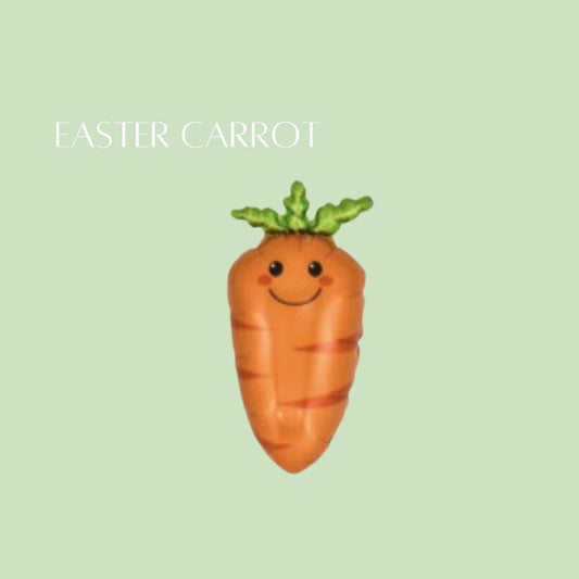 Easter Carrot Balloon Party Decor Spring Theme Foil Balloons DIY Decor Balloon Garland  Easter Basket Decor DIY Balloon Garland Spring Party
