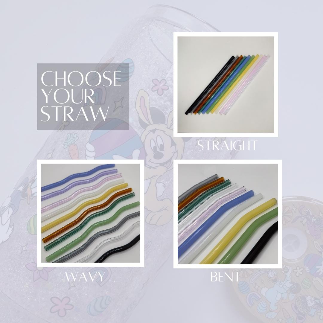 Tumbler for Iced Coffee Mickey and Friends Gift for Mom Glass Tumbler 16oz Glass Glitter TO GO Cup Snow Globe Daisy Duck Tumbler Disney Gift