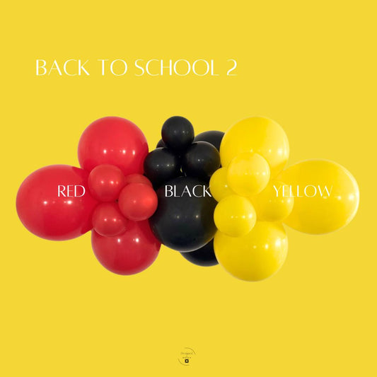 Mickey Mouse Birthday Party DIY Decor Balloon Garland Kit