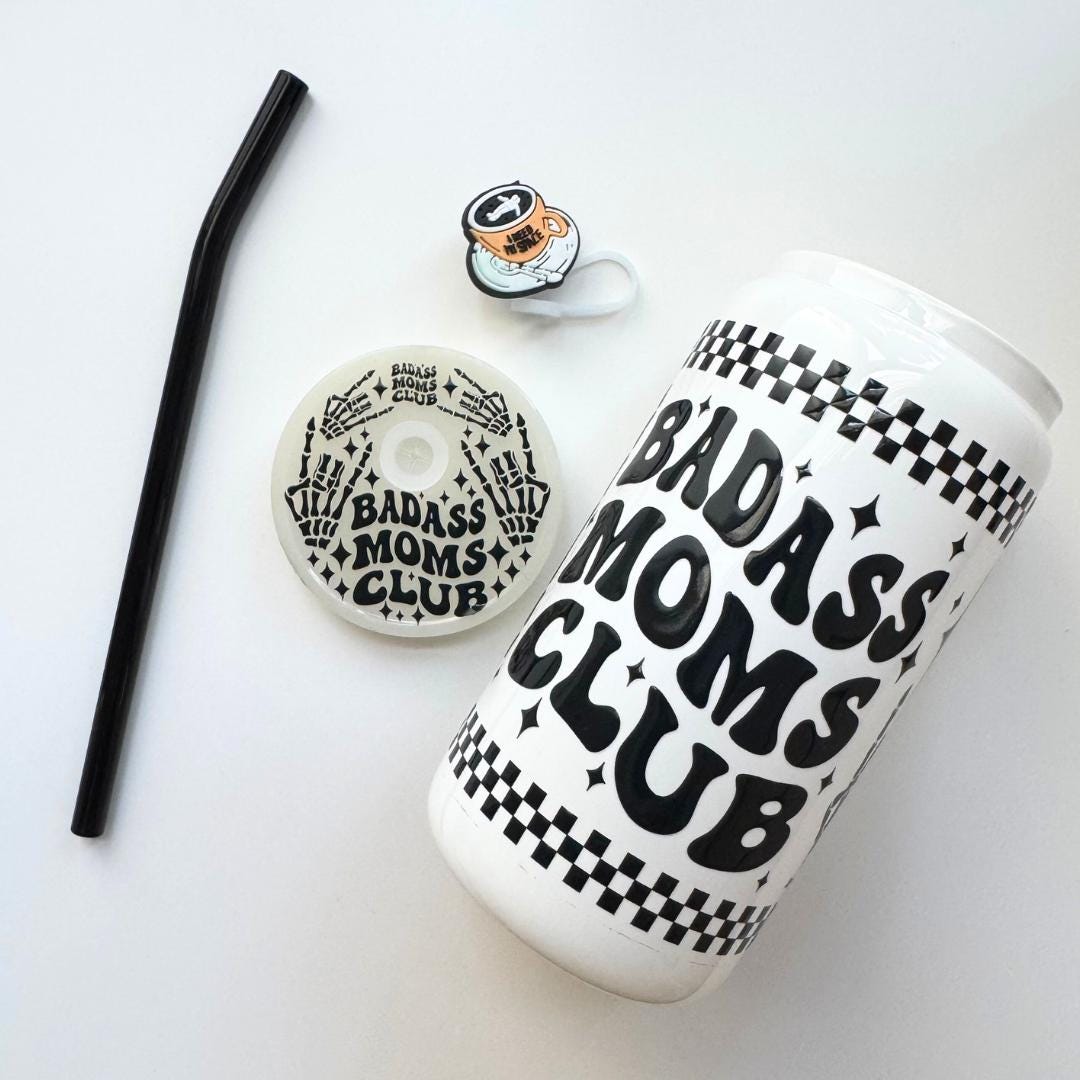 Cool Mom Glass Tumbler Gift Box