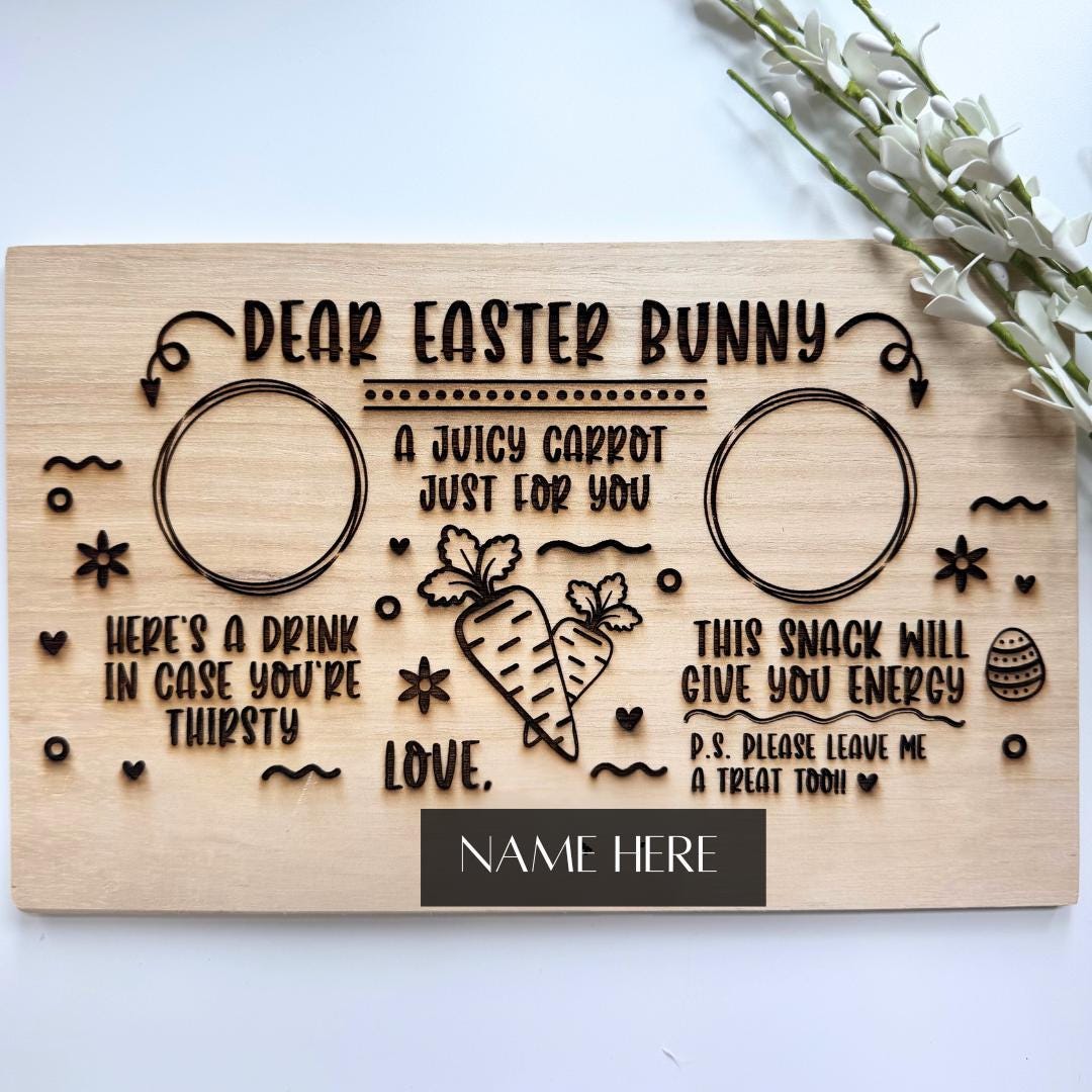 Easter Kids Gift Customized Board