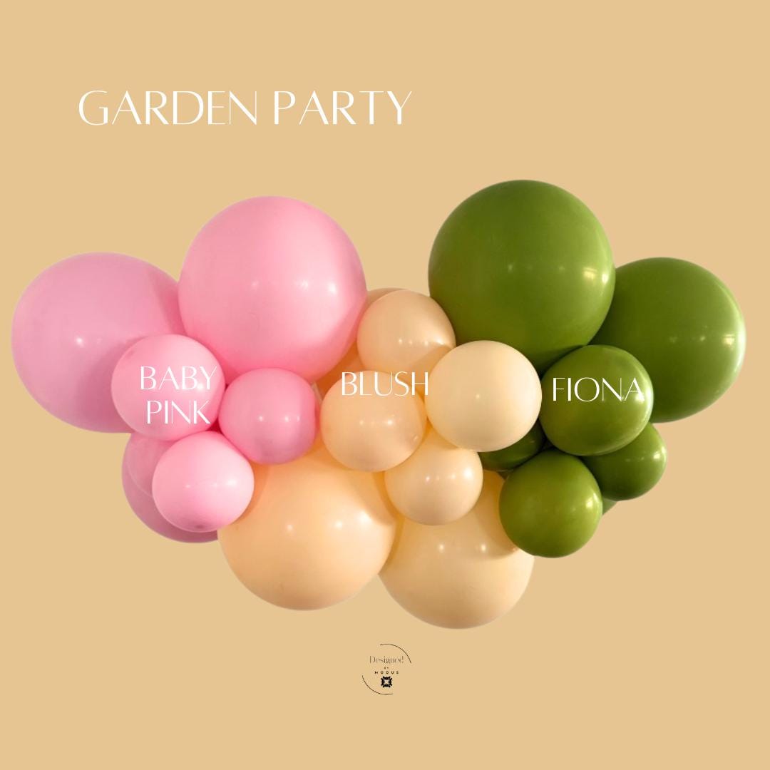 Spring Balloon Garland Kit for Garden Party