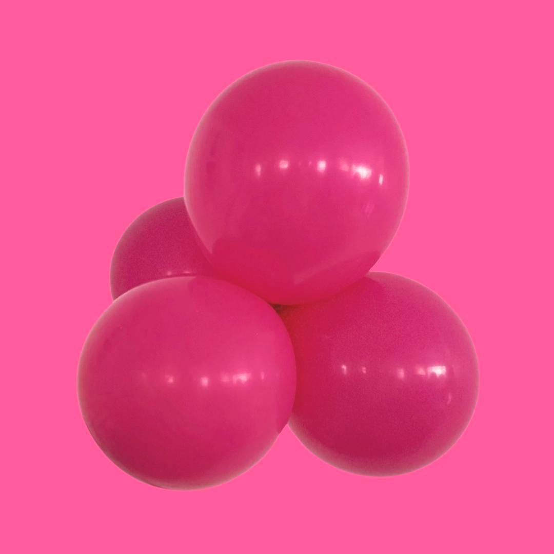 Neon 90s Balloon Garland Kit: Hot Pink, Blue, Lime Green Party Decor
