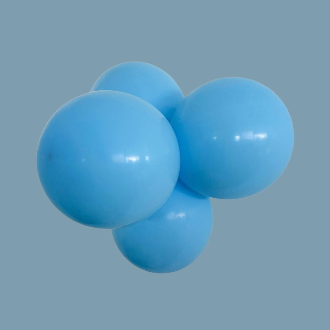 Earthbound Bloom Balloon Garland Kit: Baby Blue, Lime Green, Peach