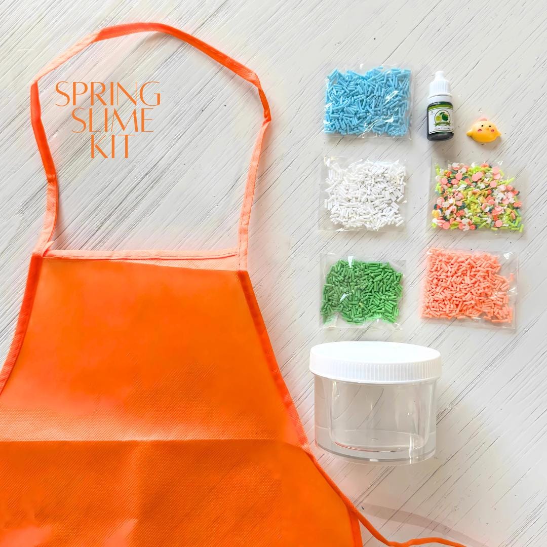 DIY Slime Kit: Kids Birthday Party Favor - Mermaid, Unicorn Themes