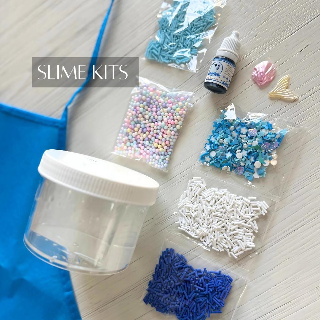 DIY Slime Kit: Pink Birthday Party Favor, Kids Activity