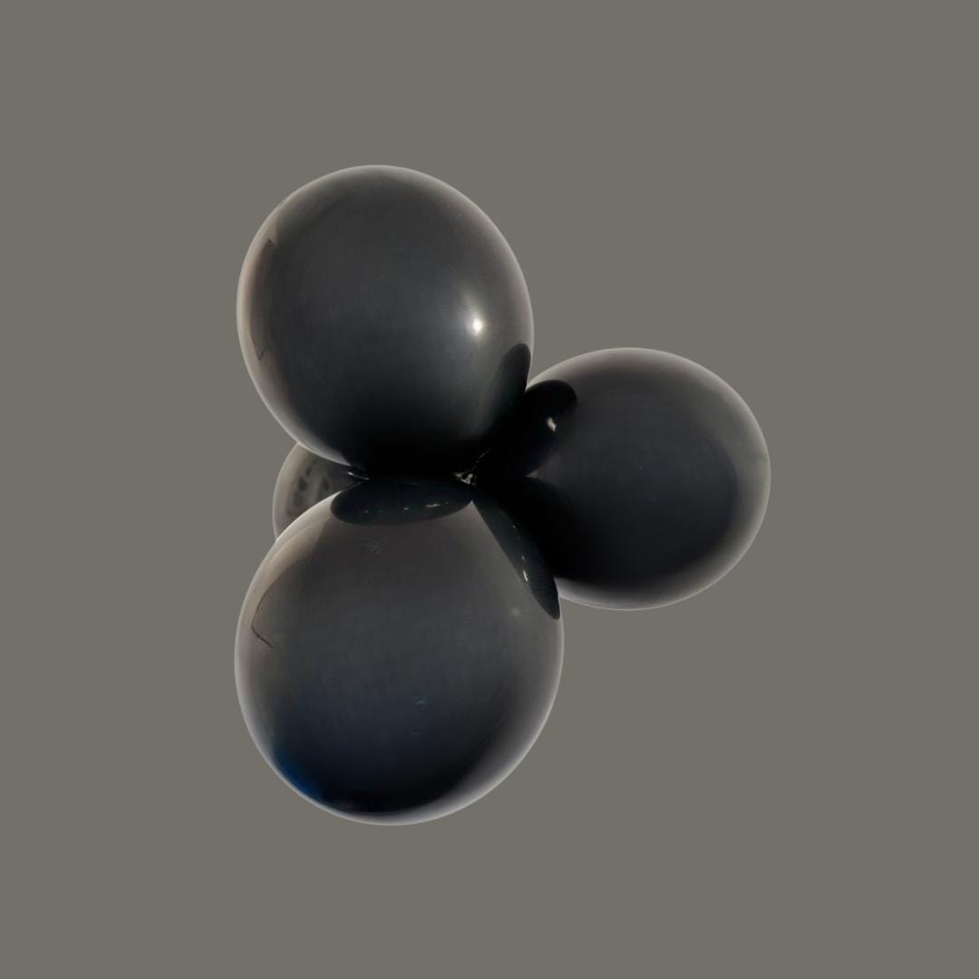 Black, Lavender & Lime Balloon Garland Kit: Halloween Party Decor