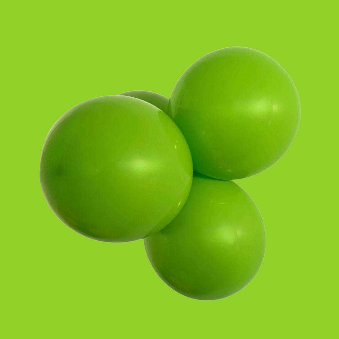 Earthbound Bloom Balloon Garland Kit: Baby Blue, Lime Green, Peach