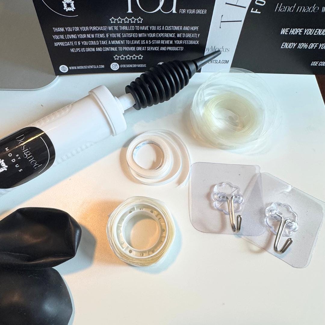 Birthday Supplies For Balloon Arch Pump