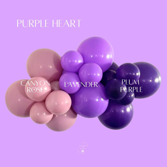 Purple Balloon Garland Kit: Lavender, Plum, Rose Party Arch