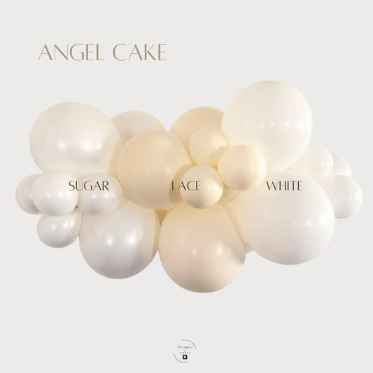 White Balloon Garland Kit: Winter Wonderland Party Decor