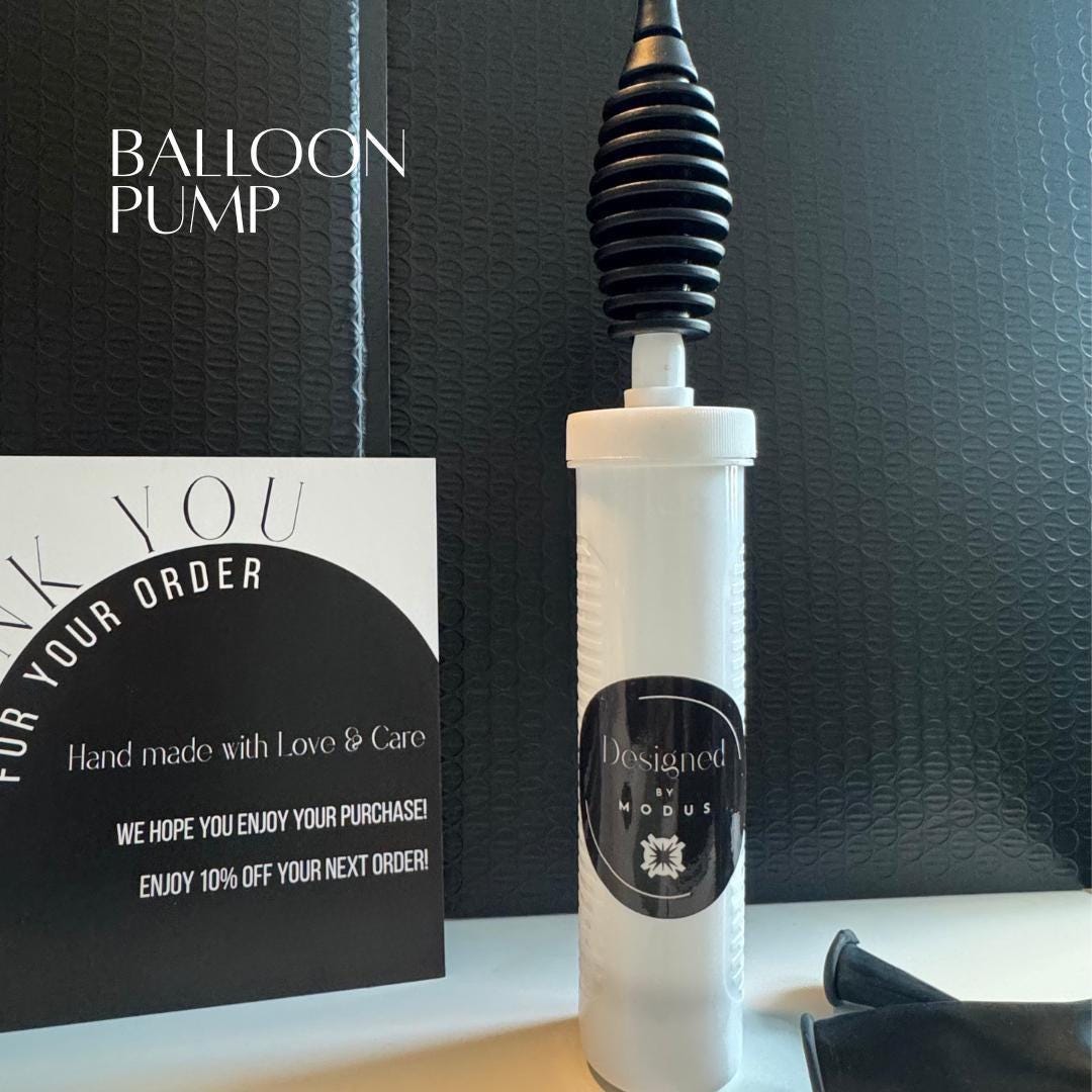 Balloon Hand Pump: Party Garland Arch Inflation Tool