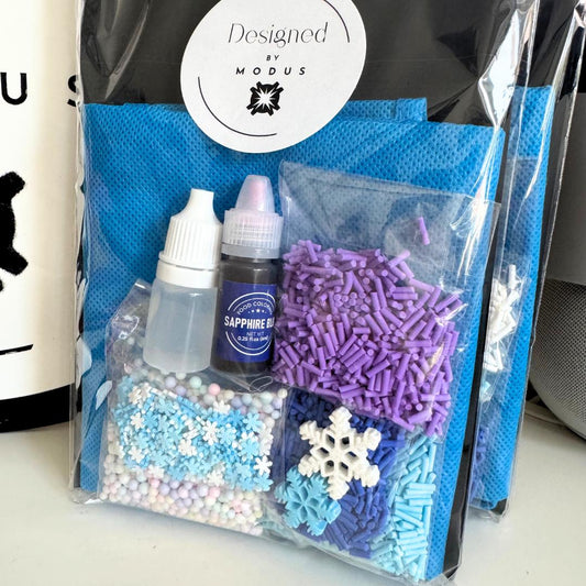 Frozen Slime Kit: DIY Birthday Party Favor, Sensory Activity