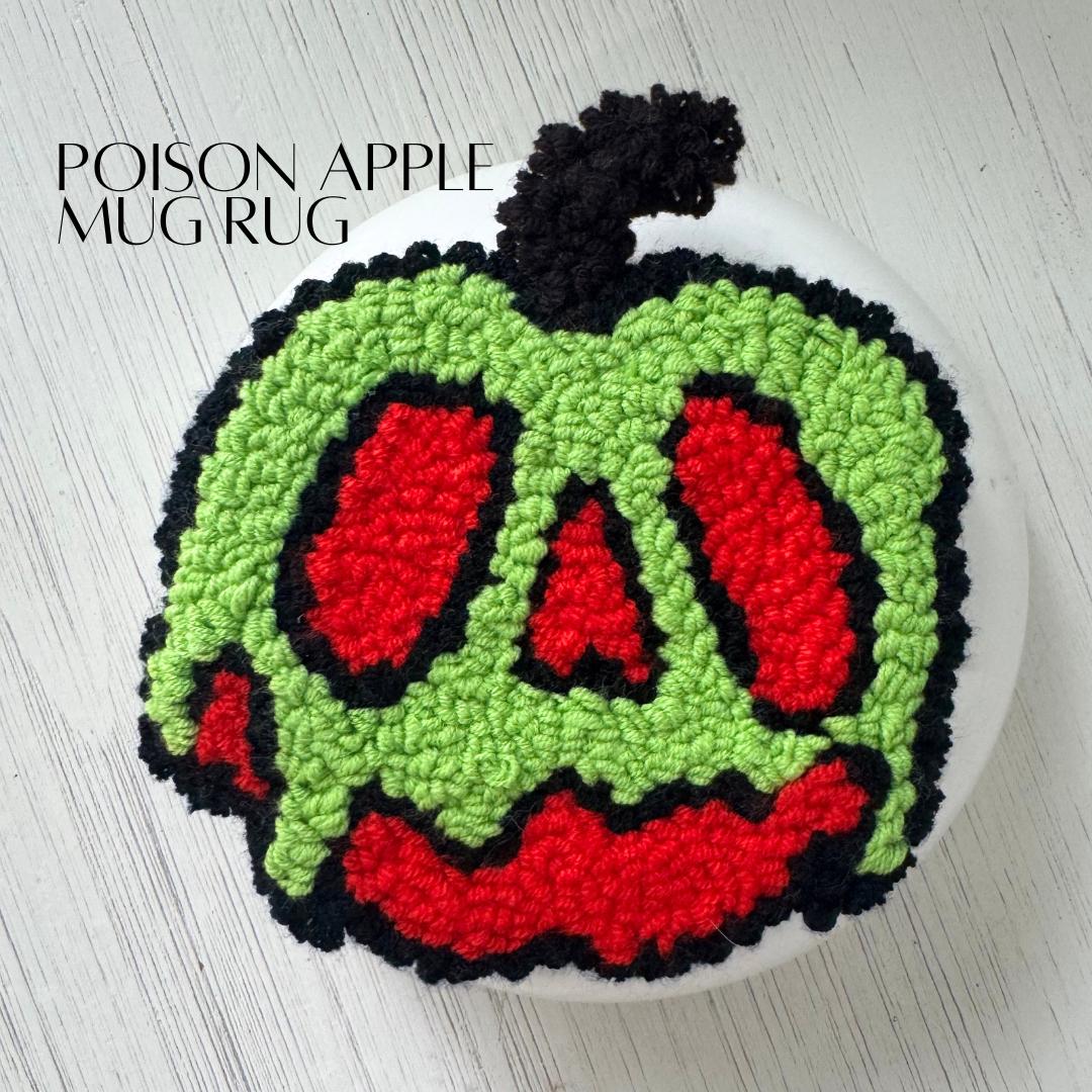 Crochet Halloween Mug Rug: Spooky Coaster, Coffee Lover Gift