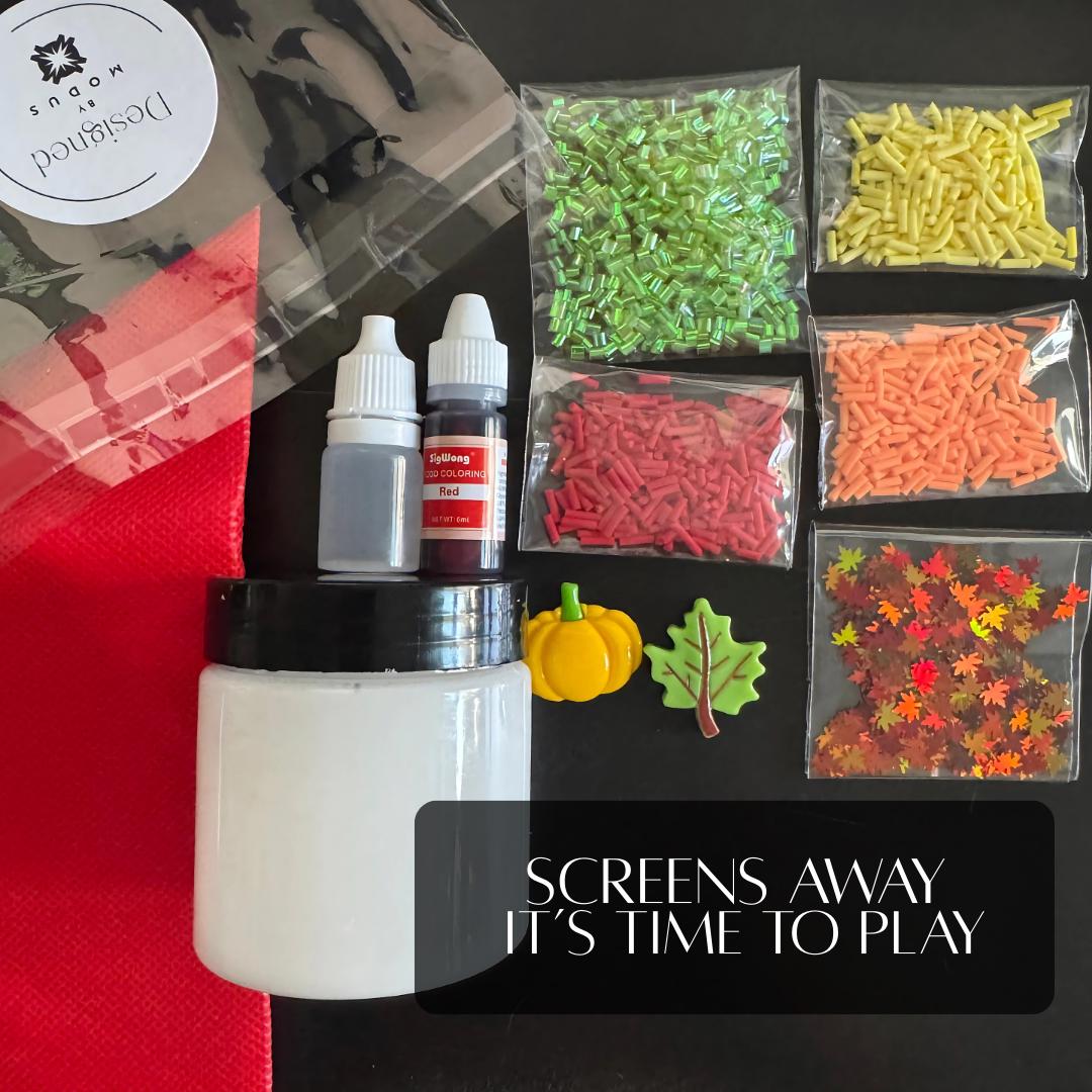 DIY Slime Making Activity with Sprinkles Charms and Coloring