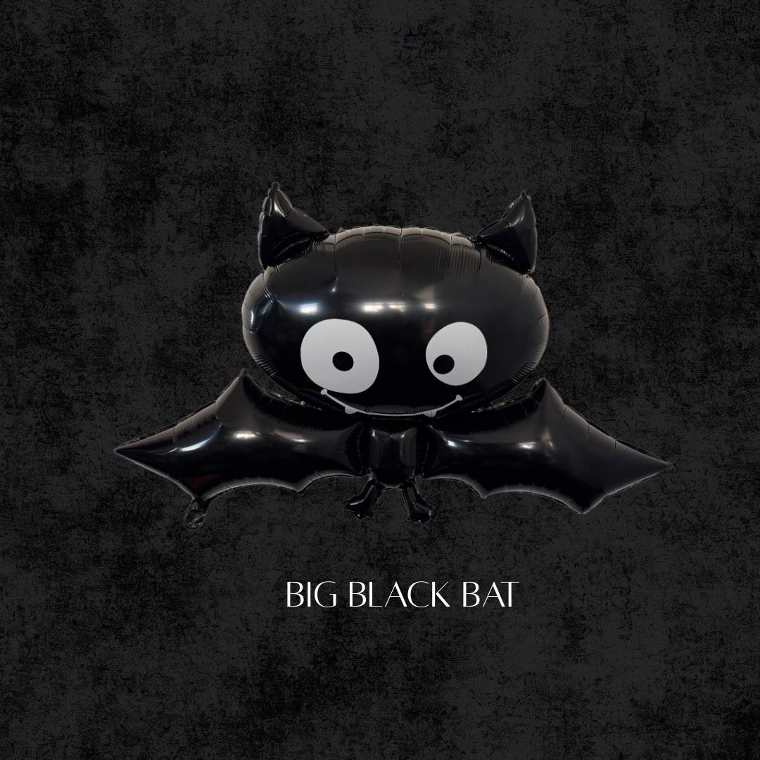 Black Bat Mylar Balloon: Halloween Party Decoration, 28"