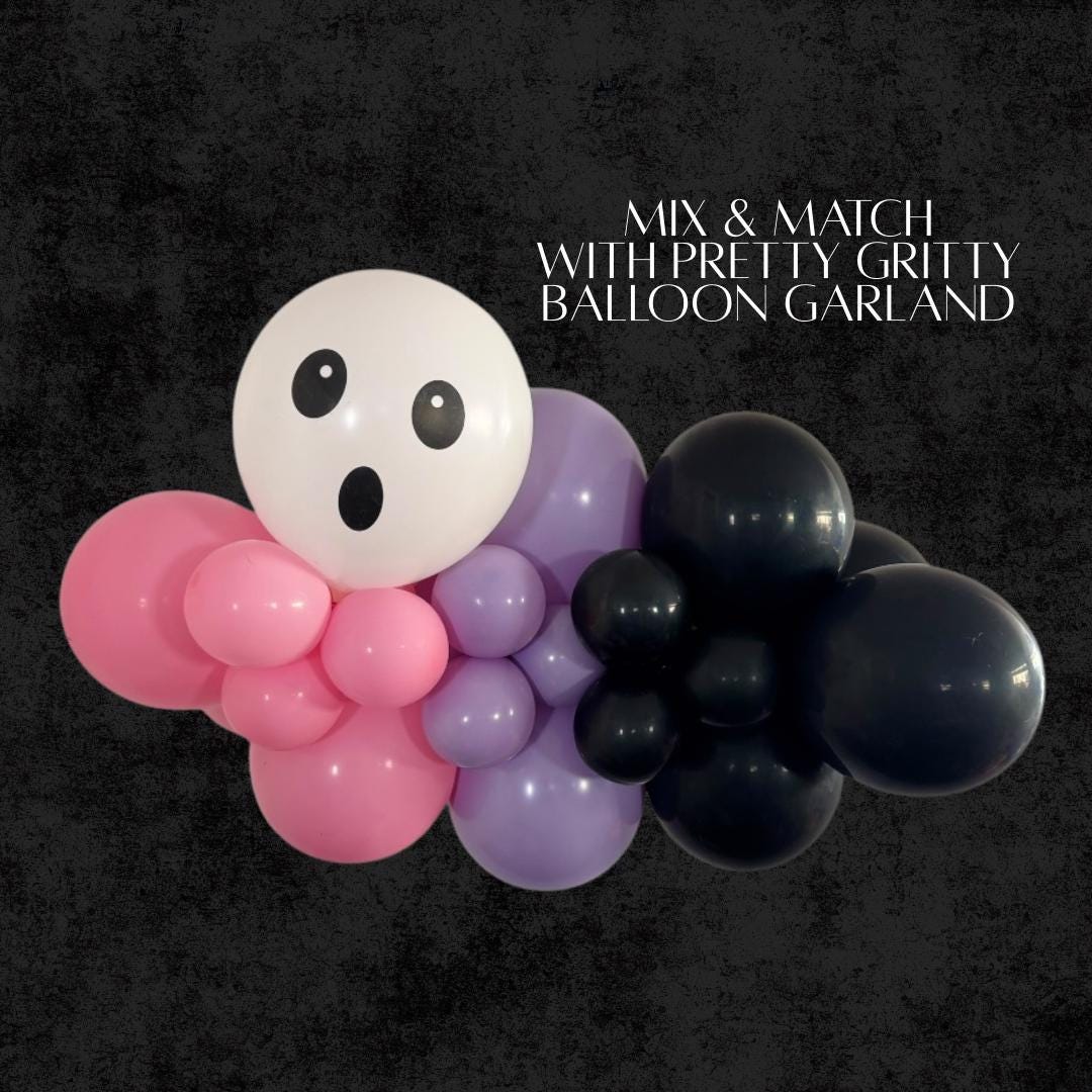 Happy Ghost Balloon: Halloween Party Decoration, 29" Mylar Foil