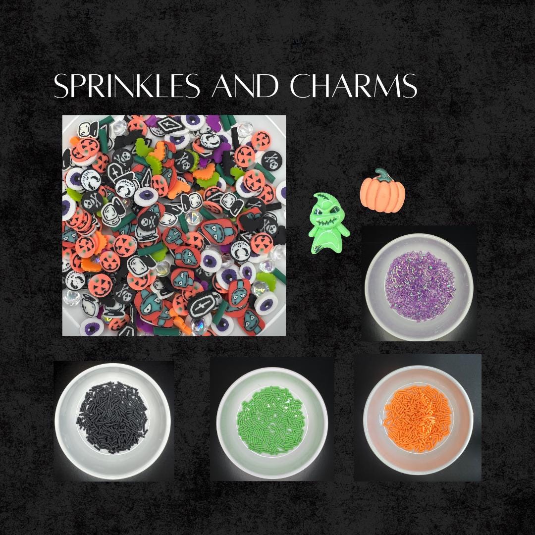 Jack Skellington Halloween Slime Kit: Kids DIY Party Favor