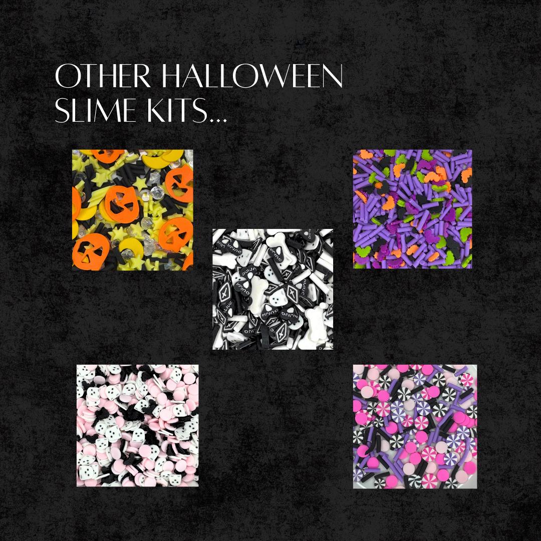 Jack Skellington Halloween Slime Kit: DIY Party Favor