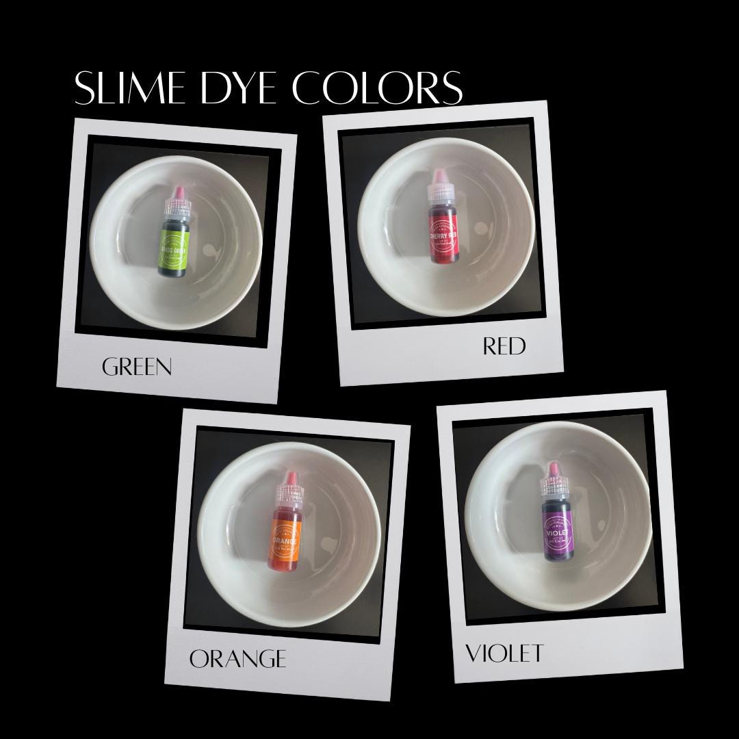 Slime Bar Custom Slime Making Kit Dye Colors