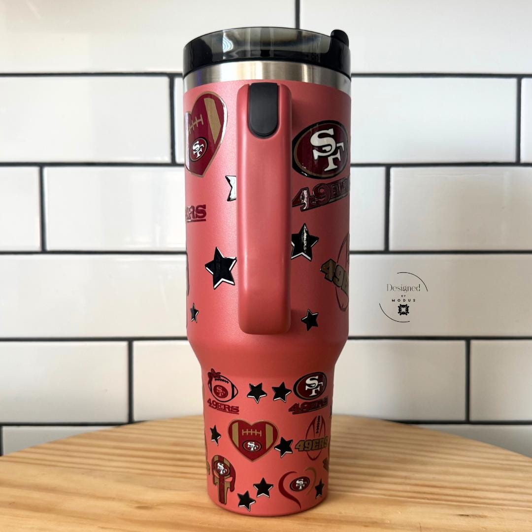 San Francisco 49ers Tumbler 40oz Stainless Steel Cup