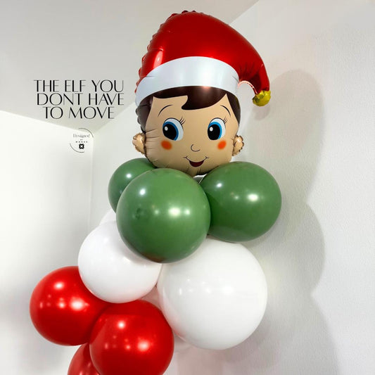 Elf on the Shelf Mylar Balloon | Christmas Holiday Party Prop