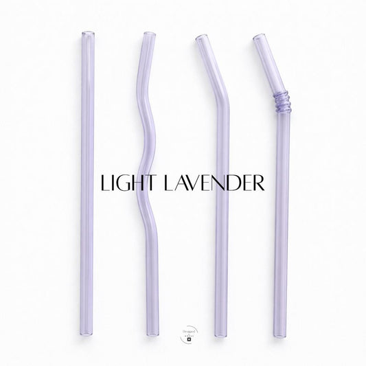 Sustainable Gift Idea Reusable Glass Straw Set Eco Friendly Alternative Plastic Free Solution Environmental Choice Colorful Options Available Multiple Colors Selection Kitchen Accessory Bar Essential Everyday Beverage Use Elegant Design